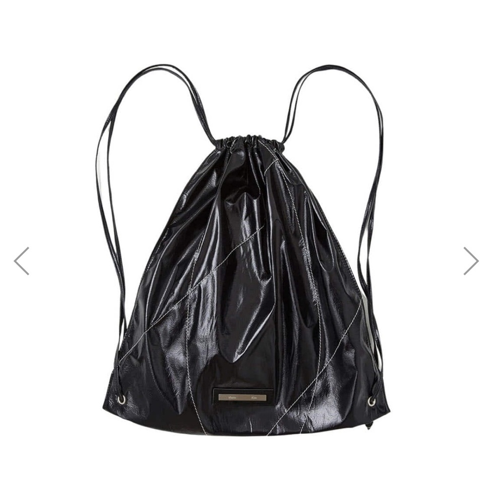 Black Drawstring Backpack